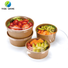 Biodegradable Takeaway Boxes Eco Friendly Takeaway Food Containers Kraft Paper Bowl Kraft Paper Container Take Away Food Container